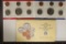 1990 US MINT SET (UNC) P/D (WITH ENVELOPE)