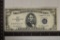 1953 US $5 SILVER CERTIFICATE BLUE SEAL CRISP UNC