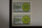 2-CRISP UNC KAZAKHSTAN 20 TYIN BANKNOTES