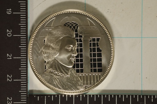 1.13 OZ. PF STERLING SILVER OFFICIAL MEDAL OF THE