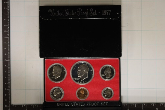 1977 US PROOF SET (WITH BOX)