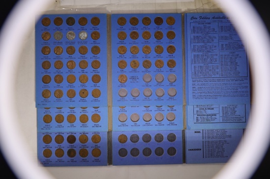 3-LINCOLN CENT ALBUMS 1941 & UP #2 IN WHITMAN