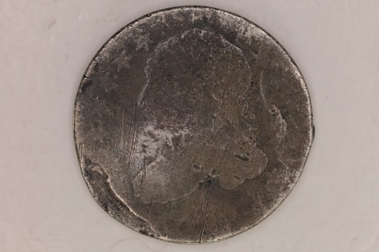 NO DATE US SILVER BUST DIME BENT