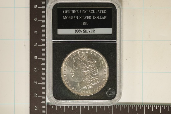 1883 MORGAN SILVER DOLLAR GEM UNC
