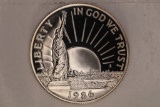 1986-S PROOF LIBERTY US HALF DOLLAR