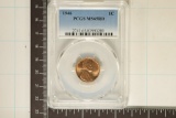 1946 LINCOLN WHEAT CENT PCGS MS65RD