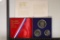 1976-S US BICENTENNIAL SILVER 3 COIN SET WITH