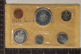 1964 CANADA SILVER (PF LIKE) SET 1.1 OZ. ASW
