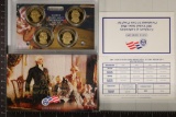 2007 PRESIDENTIAL DOLLAR 4 COIN PF SET WITH BOX