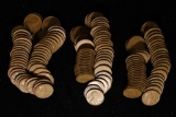 3 SOLID DATE 50 CENT ROLLS OF LINCOLN WHEAT CENTS