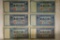 6-1910 GERMAN 100 MARK BILLS, 1 ALMOST TORN IN