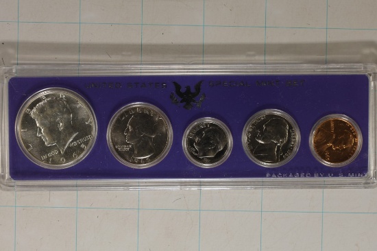 1965 US SPECIAL MINT SET WITHOUT BOX