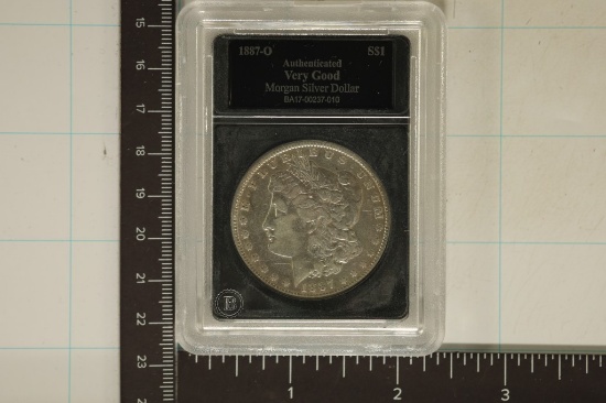 1887-O MORGAN SILVER DOLLAR