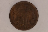 1864 US TWO CENT PIECE