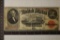 1863 US RED SEAL LARGE SIZE $2 LEGAL TENDER BILL
