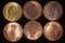 6-ADULT THEMED METAL FLIPPER TOKENS: HEADS I