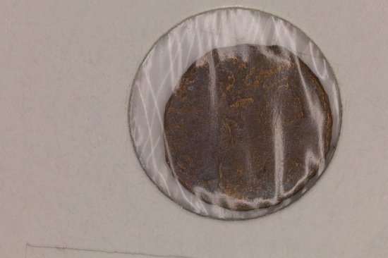 LATE ROMAN EMPIRE ANCIENT COIN WITH 2 VICTORIES