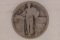 1925 SILVER STANDING LIBERTY QUARTER