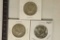 2-1967 & 1968-D 40% SILVER JOHN F. KENNEDY HALVES