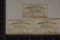 3 CONFEDERATE BOND COUPONS FROM 1867