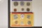 1959 SILVER P & D US MINT SET WITH 2-SILVER FHD'S