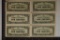 6-JAPANESE ONE CENTAVO INVASION CURRENCY