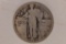 1929 SILVER STANDING LIBERTY QUARTER