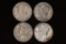 2-1939, 1941 & 1941-D SILVER MERCURY DIMES AU UNC