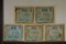 5 JAPANESE MILITARY PAYMENT CERTIFICATES: 3-10 SEN