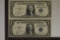 2-1935 $1 SILVER CERTIFICATE STAR NOTES-1935-F CU&