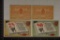 4 GERMAN NOTGELD NOTES. 2-50 HELLERS, 1-50