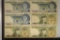 6-POLISH BILLS: 3-1000 ZLOTYCH & 3-50 ZLOTYCH