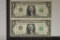 2-1963-A US $1 FRN'S STAR NOTE GREEN SEALS