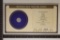 1964 SILVER ROOSEVELT DIME ON INFO CARD IN