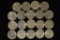 19-1966 AUSTRALIA 50 CENT UNC COINS: 6.49 OZ. ASW