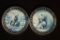 2-SILVER PLATED 1 OUNCE COLORIZED POLAR BEAR