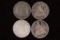 1854, 76 & 2-1877 SILVER SEATED LIBERTY DIMES