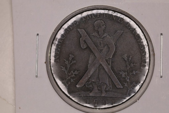 1791 CONDER TOKEN. THEY R MOSTLY 18TH CENTURY