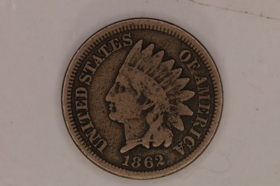 1862 INDIAN HEAD CENT COPPER NICKEL