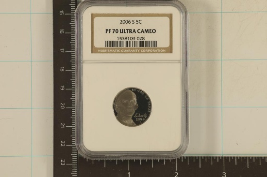 2006-S JEFFERSON NICKEL NGC PF70 ULTRA CAMEO