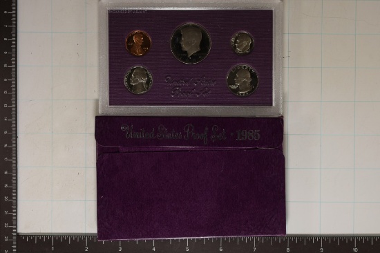 1985 US PROOF SET (WITH BOX)