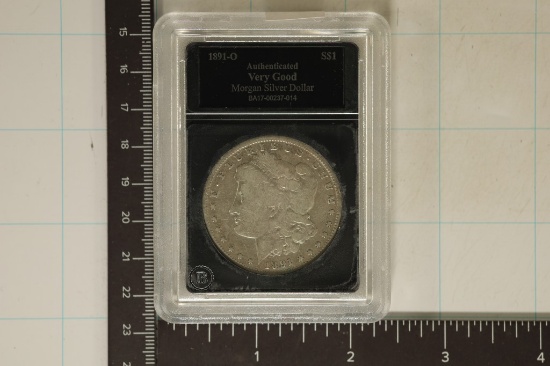 1891-O MORGAN SILVER DOLLAR