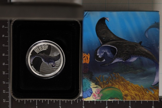 2012 AUSTRALIA PF .5 OZ. .999 FINE SILVER 50 CENT