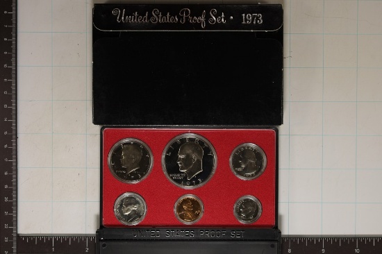 1973 US PROOF SET (WITH BOX)