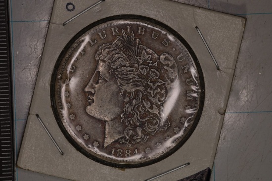 1884-O MORGAN SILVER DOLLAR