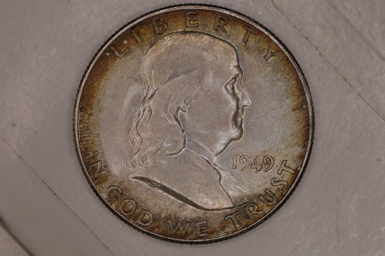 1949 SILVER FRANKLIN HALF DOLLAR