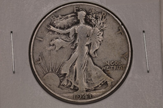 1941-S SILVER WALKING LIBERTY HALF DOLLAR
