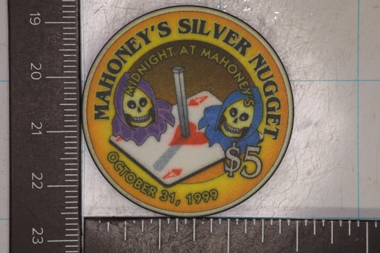 $5 MAHONEY'S SILVER NUGGET LAS VEGAS, NEVADA