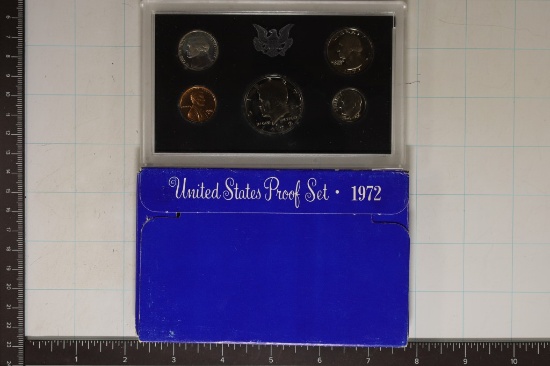 1972 US PROOF SET (WITH BOX)