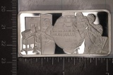 1.02 OZ PROOF STERLING SILVER NASA TELSTAR 1 INGOT